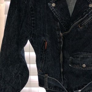 1980’s Vintage Motorcycle Denim Jacket